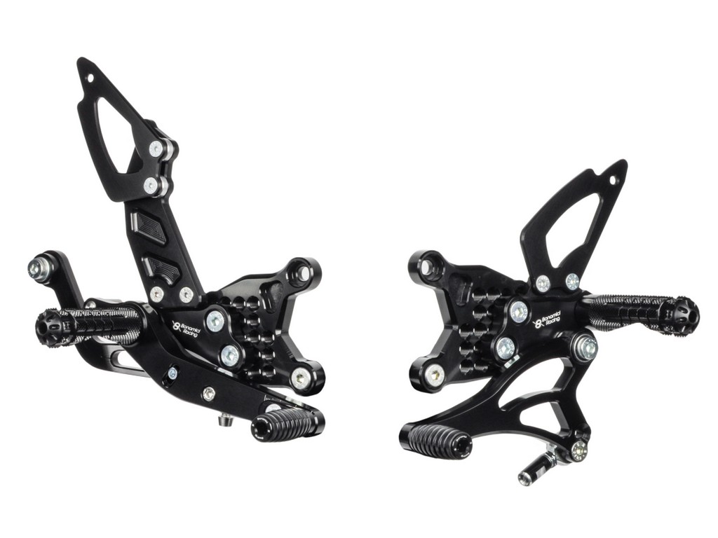 Bonamici Racing Aluminium Rearsets for the Aprilia RSV4 / Tuono V4 (2017+) - Standard Shift Bonamici Racing Aluminium Rearsets for the Aprilia RSV4 / Tuono V4 (2017+) - Standard Shift